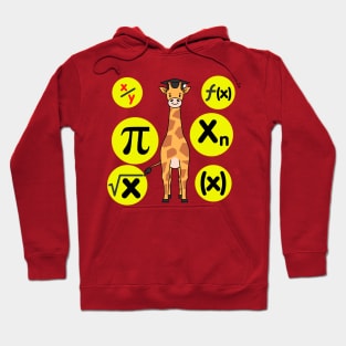 A good Teacher Can Even Teach A Giraffe. Be It The Most Complicated Mathematical Formulas Hoodie